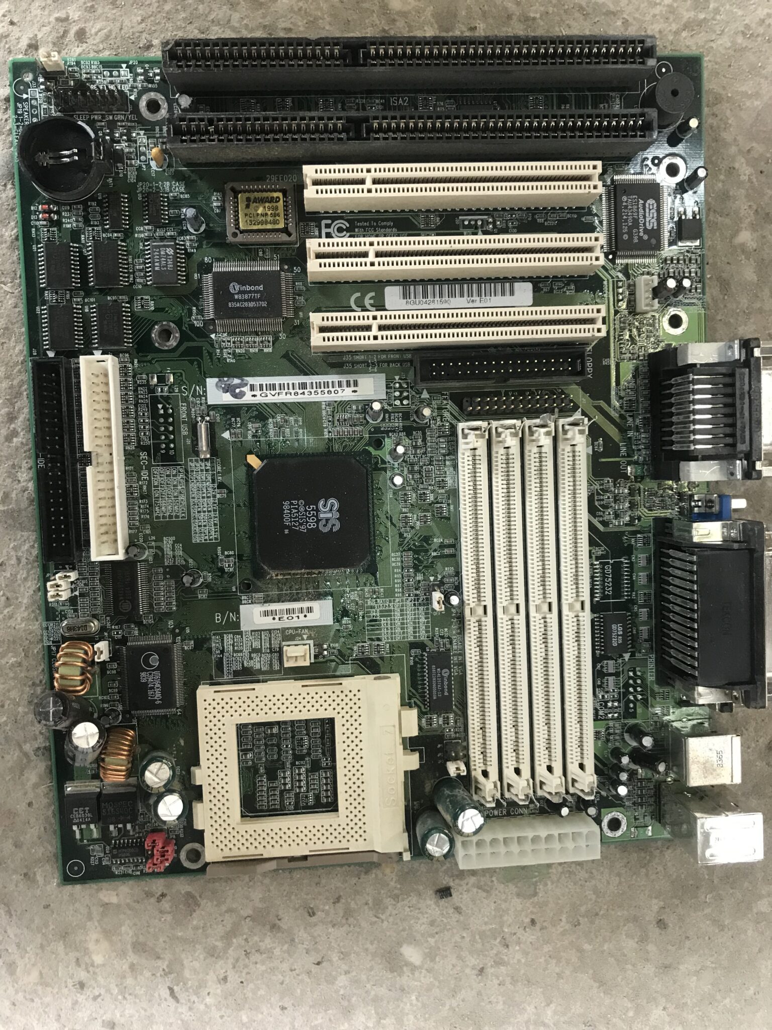 Carte Mère VIZIO E320VA - CBPFTXACB5K002 - Pièce Détachée TV - Ouvert Jamais Utilisé